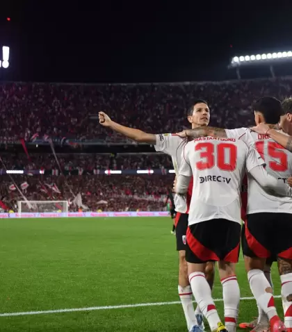 River le gan� 3-0 a Barracas Central