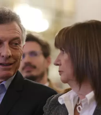 Mauricio Macri y Patricia Bullrich.