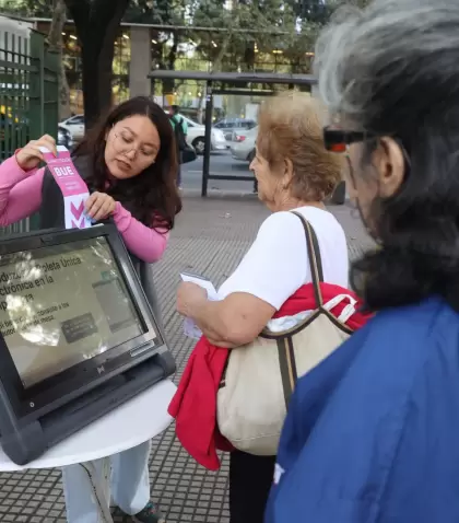 La capacitaci�n para votar con Boleta �nica Electr�nica