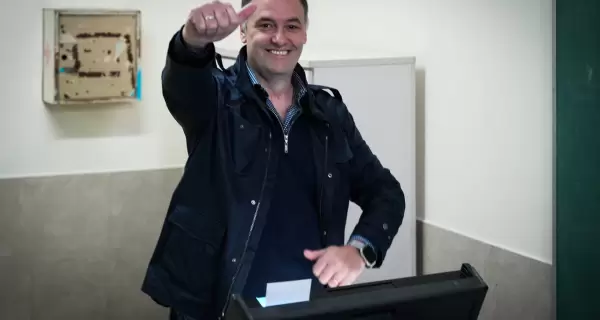 El jefe de Gabinete, Manuel Adorni.