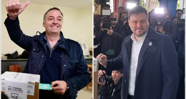Adorni lidera con 30% y lo sigue Santoro con 27%.