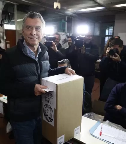 Mauricio Macri, presidente del PRO