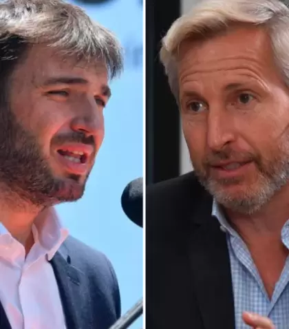 Ignacio Torres y Rogelio Frigerio.