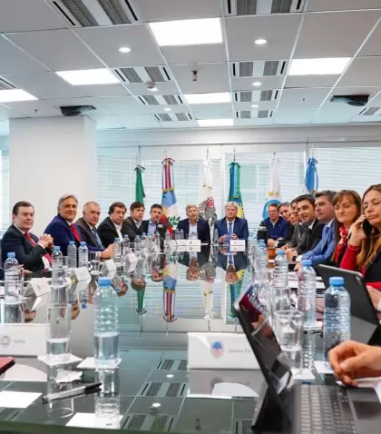 La �ltima reuni�n de los gobernadores en el CFI.