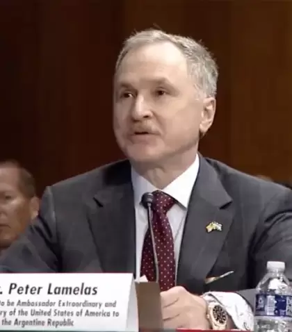 Peter Lamelas, funcionario estadounidense.