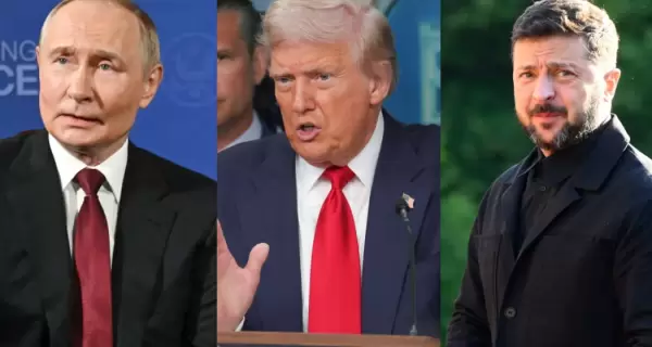 Guerra Rusia-Ucrania: Trump, el mediador entre Zelenski y Putin.