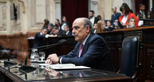 Guillermo Francos en la C�mara de Diputados