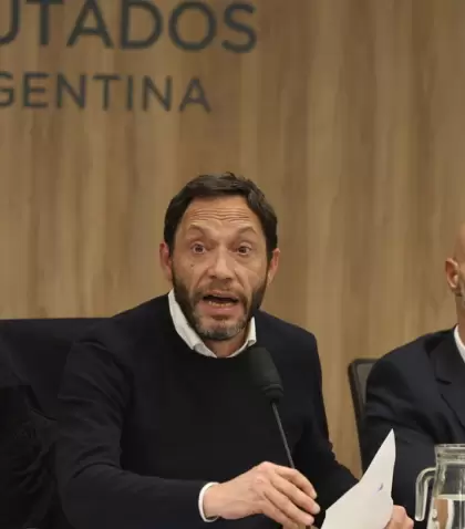 Maximiliano Ferraro, presidente de la comisi�n $LIBRA.