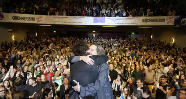 Javier Milei y Karina Milei