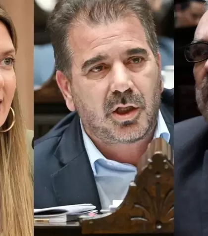 Silvia Lospennato, Cristian Ritondo y Fernando Iglesias.