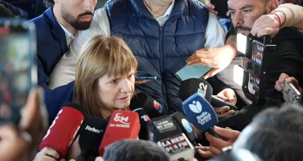 La ministra de Seguridad, Patricia Bullrich, en el Coloquio IDEA.