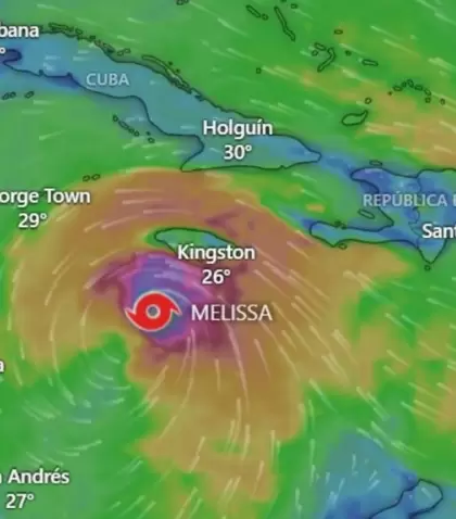 Jamaica: 3 muertos y 13 heridos por el Hurac�n Melissa.