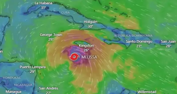 Jamaica: 3 muertos y 13 heridos por el Hurac�n Melissa.
