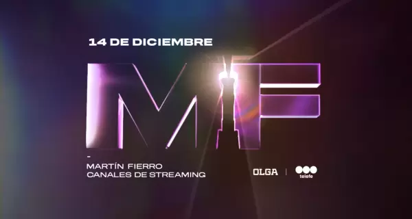 Los Mart�n Fierro del Streaming ser�n el 14 de diciembre.