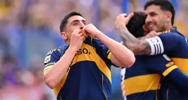 Boca se impuso en La Bombonera y le gan� 2-0 a River.