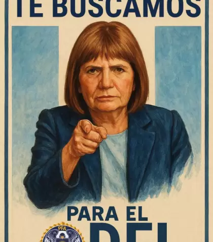 El flyer que public� Patricia Bullrich tras el lanzamiento de la carrera de Investigador del Delito para Profesionales del DFI.