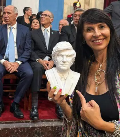 La diputada Lorena Villaverde.