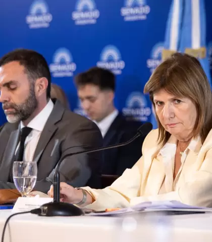 La senadora Patricia Bullrich.