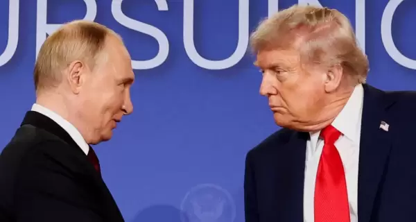 Vlad�mir Putin y Donald Trump.