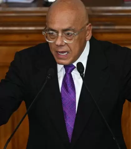 Jorge Rodr�guez, presidente de la Asamblea Nacional de Venezuela.