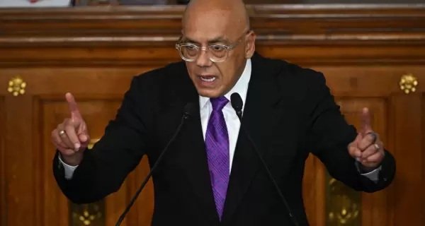 Jorge Rodr�guez, presidente de la Asamblea Nacional de Venezuela.
