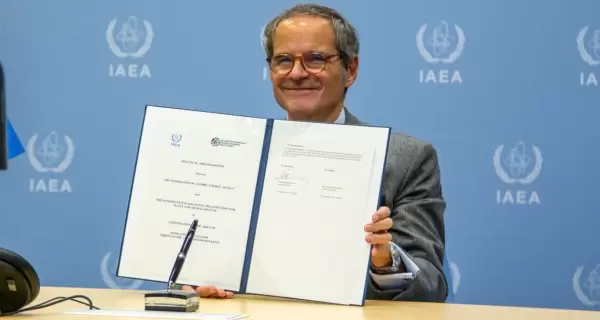 El titular de la OIEA, Rafael Grossi.