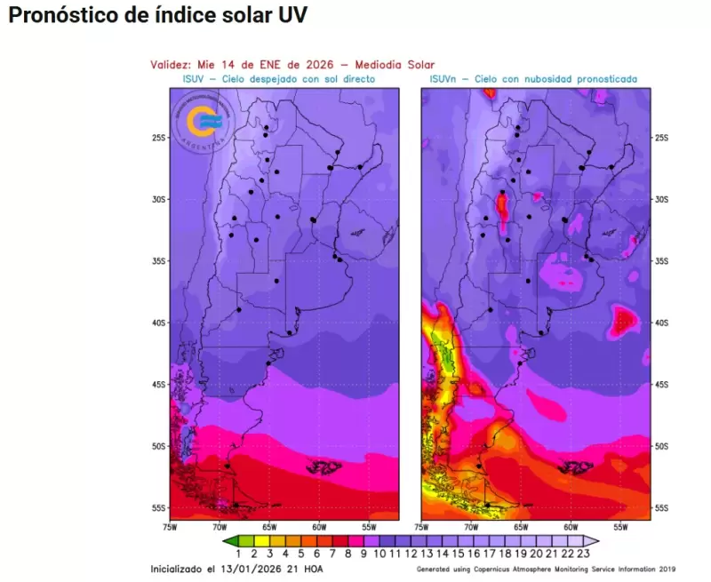 Fuente: Servicio Meteorológico Nacional