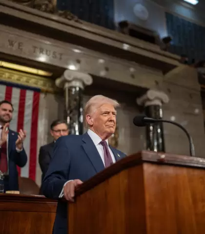 El presidente de Estados Unidos, Donald Trump.
