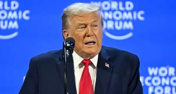 Donald Trump en el Foro de Davos 2026.