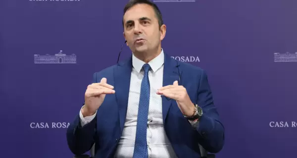 El secretario de Trabajo, Julio Cordero.