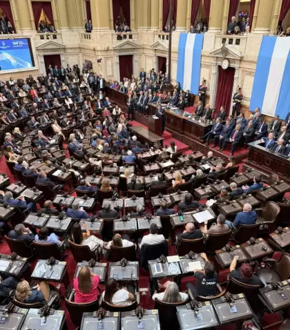 El Congreso Nacional durante la Apertura de Sesiones Ordinarias 2026.
