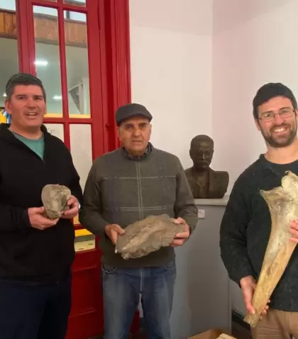 Ojos de buscador: C�mo un aficionado dio con un descubrimiento paleontol�gico en Entre R�os