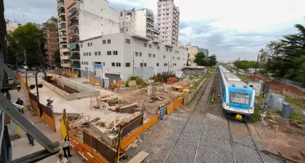 Obra del paso a nivel.