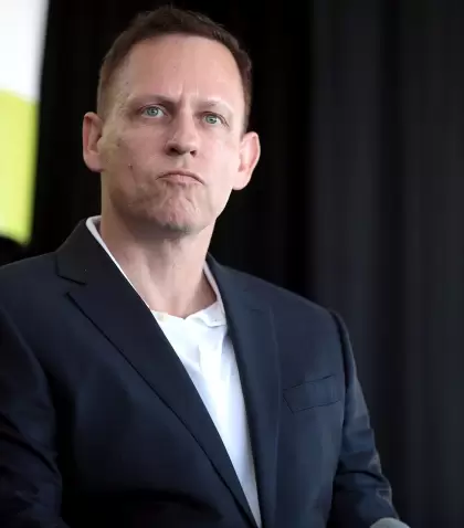 El fundador de PayPal y Palantir, Peter Thiel, en 2022.