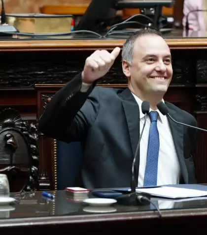 Manuel Adorni, jefe de Gabiente.