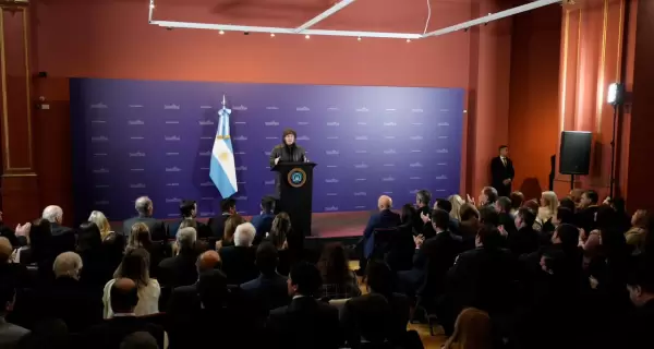 El presidente Javier Milei recibi� a diputados y senadores de LLA en la Casa Rosada.