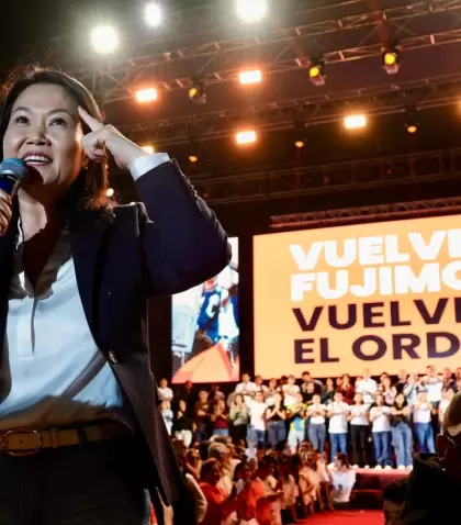 La presidenta electa de Per�, Keiko Fujimori.