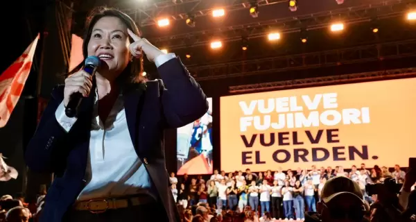 La presidenta electa de Per�, Keiko Fujimori.