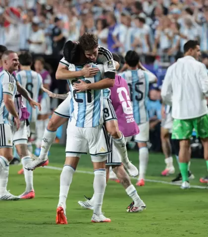 El pr�ximo partido de Argentina ser� contra Inglaterra.