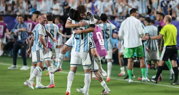 El pr�ximo partido de Argentina ser� contra Inglaterra.