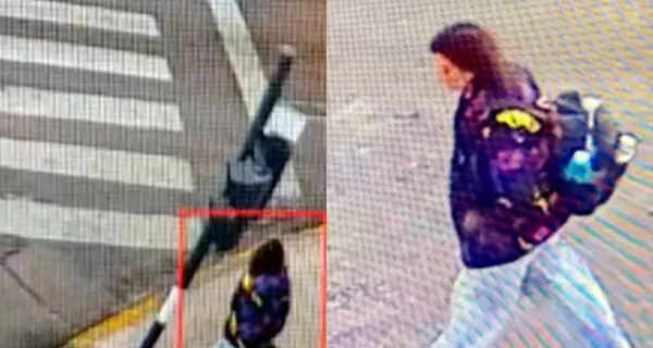 Micaela Albornoz fue detectada por c�maras p�blicas y privadas